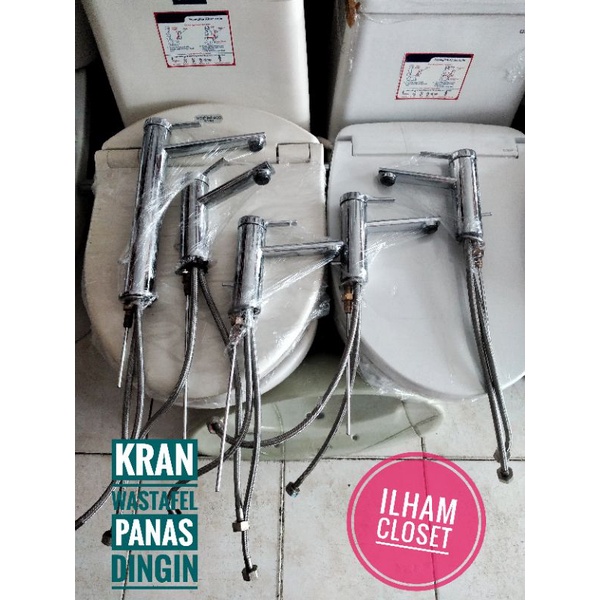 KRAN WASTAFEL TOTO PANAS DINGIN KRAN AIR TOTO