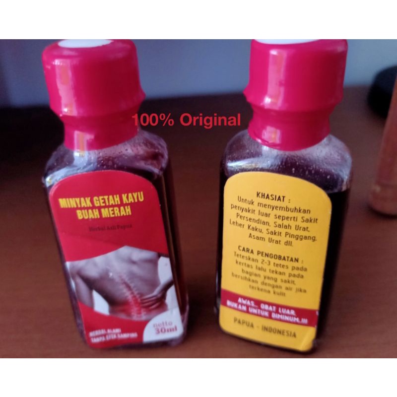 GETAH KAYU BUAH MERAH PAPUA herbal