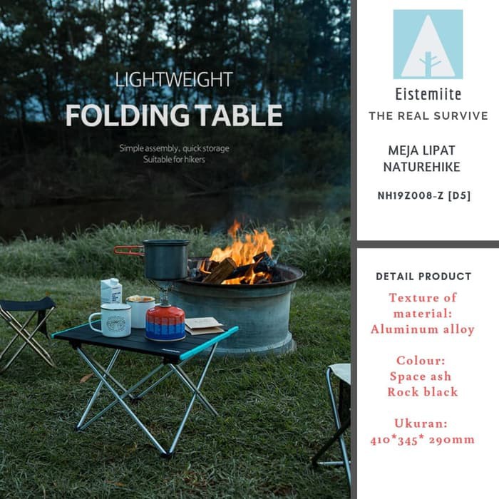 Meja Lipat Outdoor Ultralight Naturehike NH19Z008Z