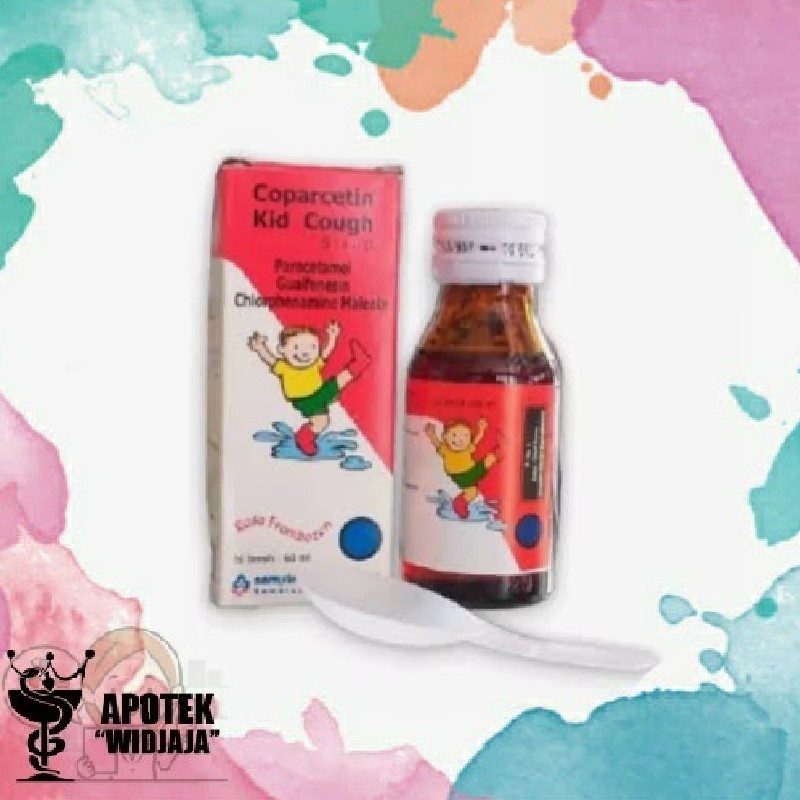 coparcetin kid kids cough syrup 60 ml sirup syr 60ml / botol