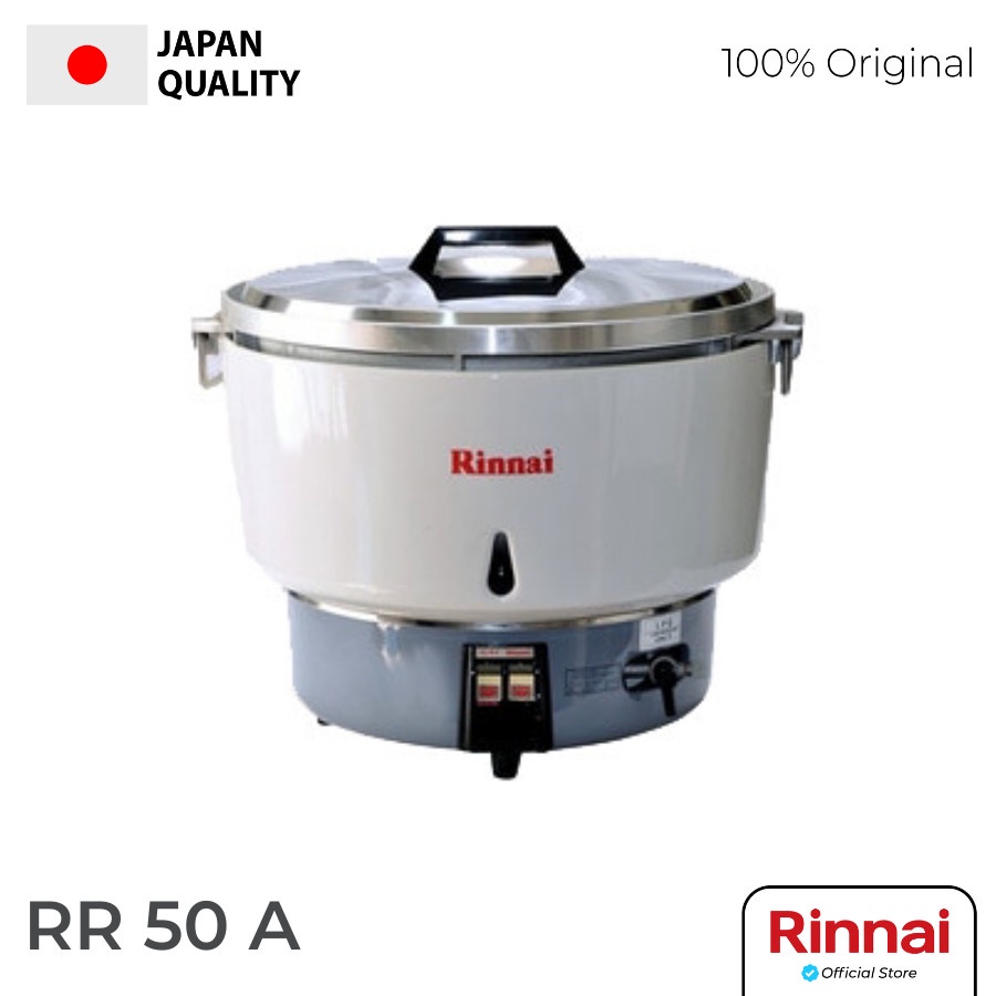RINNAI RR 50A / GAS COOKER RR50A - Putih ( Taiwan ) GAS COOKER 9 Liter