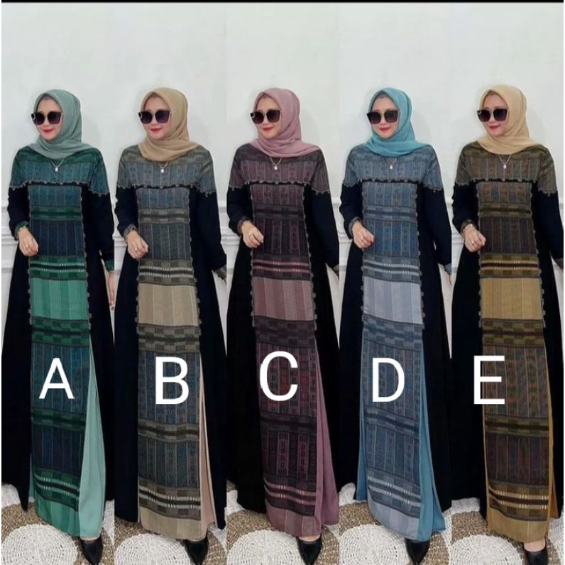 New gamis adisha dress terbaru/gamis Madinah/gamis aswan