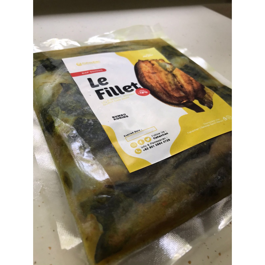 

Le Fillet Lele Fillet Tanpa Tulang Bumbu Kuning 500 gr