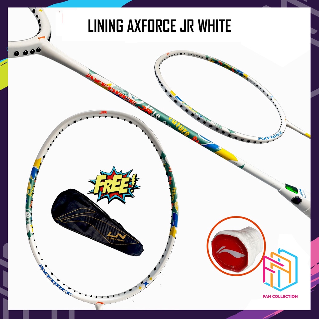 New Lining Axforce JR Raket Badminton Original