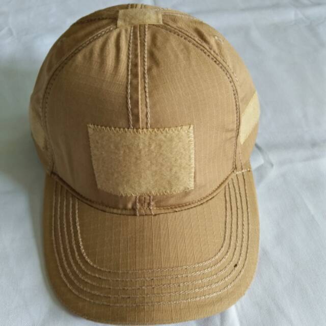 Topi Tactical Perekat Lokal Tan,Khaki,Hitam,Hijau Olive,Loreng Navyseal,Multikem,Gurun,Acupat