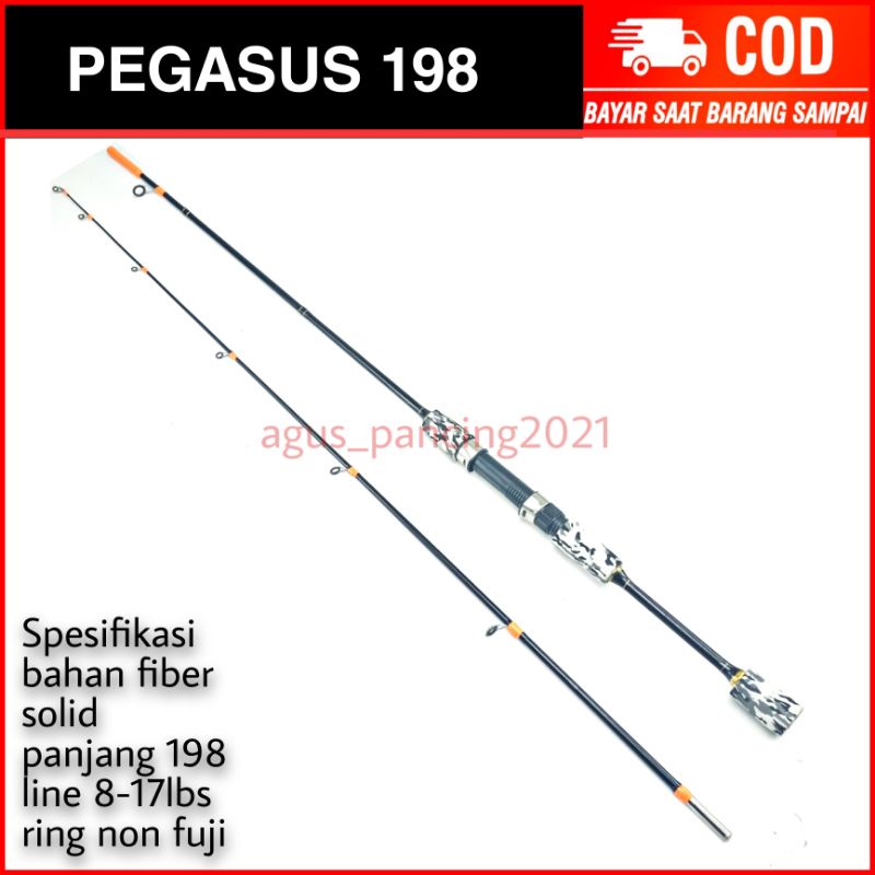 Joran spinning Ajiro Pegasus 198cm