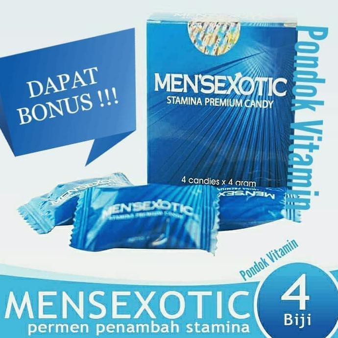 MenSexotic Candy isi 4 Permen Stamina