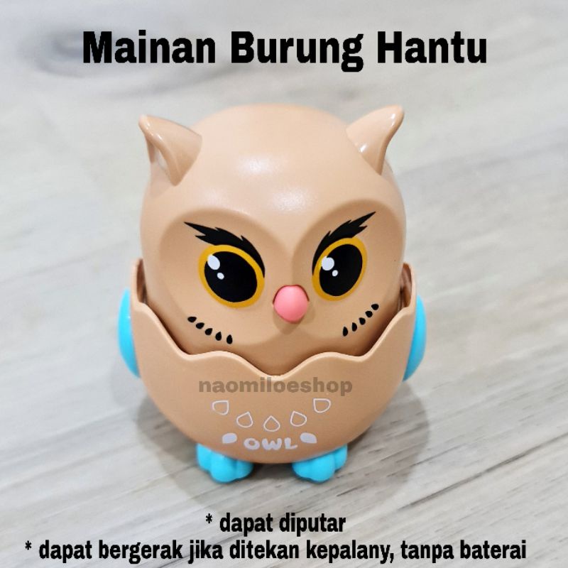 Mainan Burung Hantu/Mainan Bayi Happy Owl /Mainan Mesin Putar/Mainan Boneka