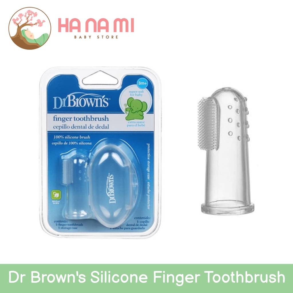 Dr Brown's Silicone Finger Toothbrush