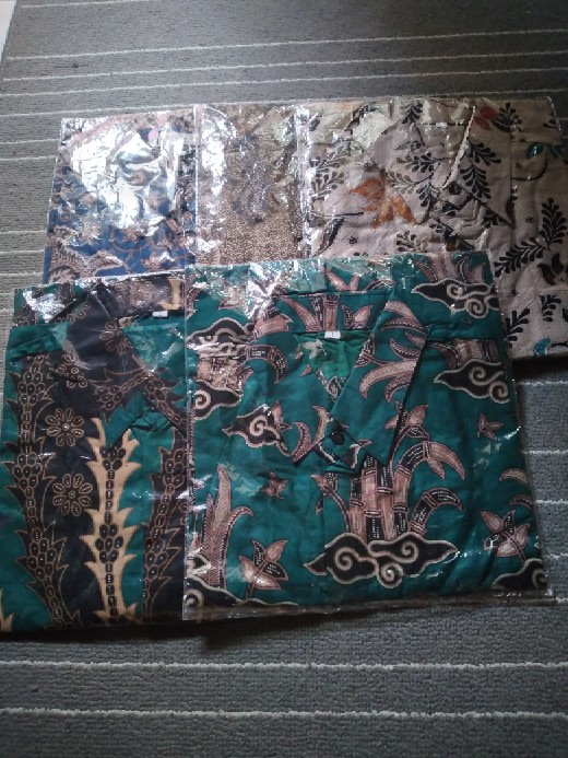 Kemeja Batik Pria Lengan Pendek Size M L Xl Xxl Bswart Batik Hrb026