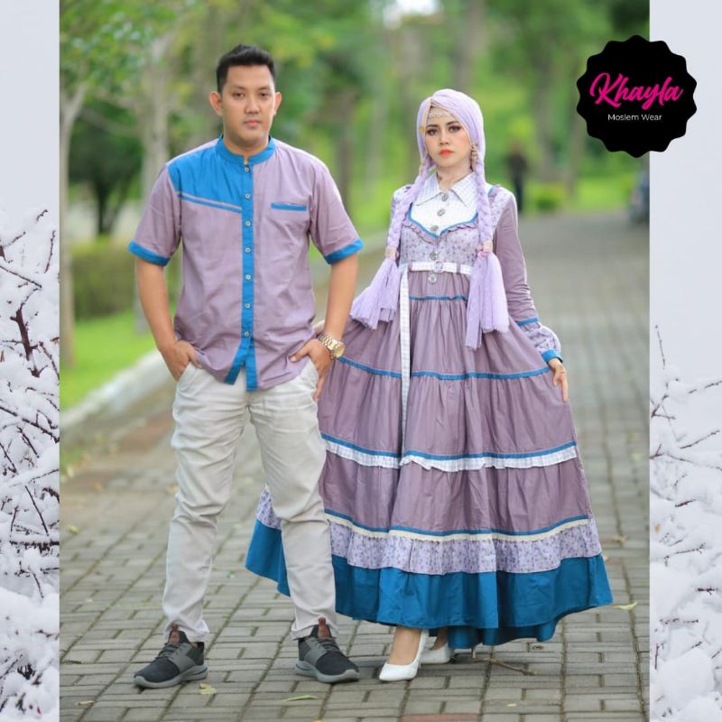Gamis Lebaran & Koko Lebaran Terbaru / Gamis Branded Lebaran / Baju Branded Lebaran / Gamis Khayla O