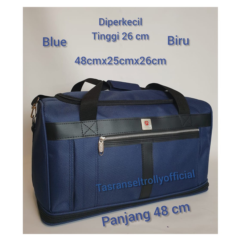 Tas Pakaian Travel Bag Polo Interclub 48x25x26cm up 43cm 100%original