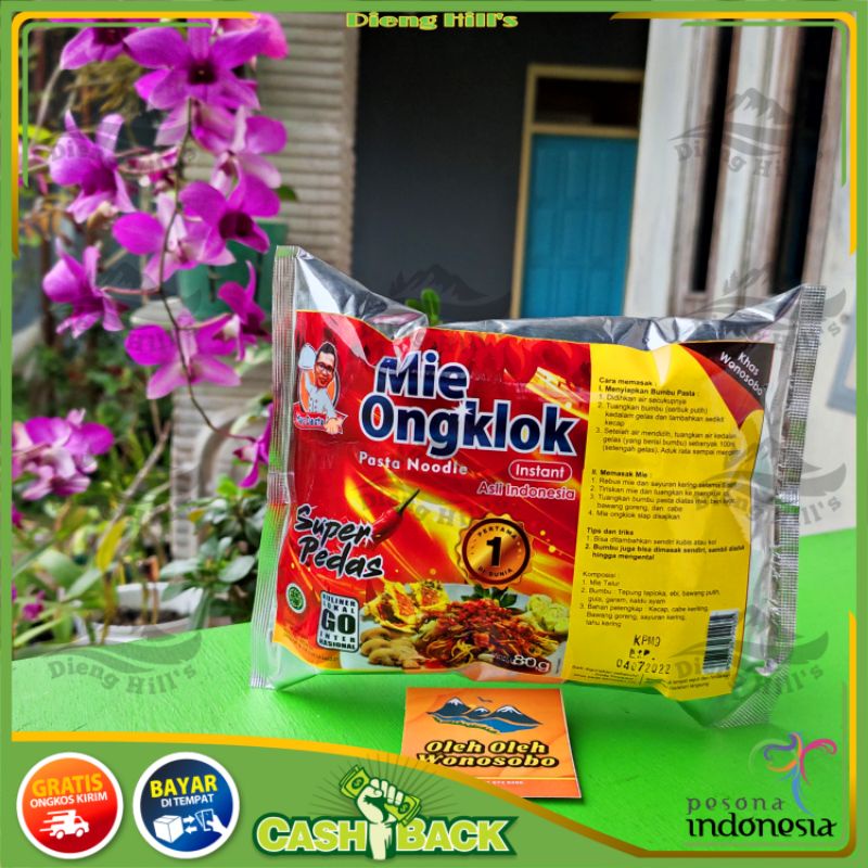 

MIE ONGKLOK INSTAN KHAS WONOSOBO