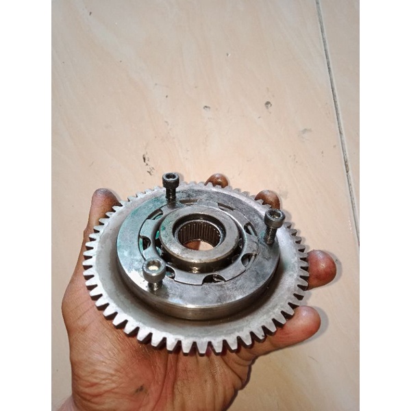 One way Plat stater pelor stater Assy gigi Satria Fu 150 ori