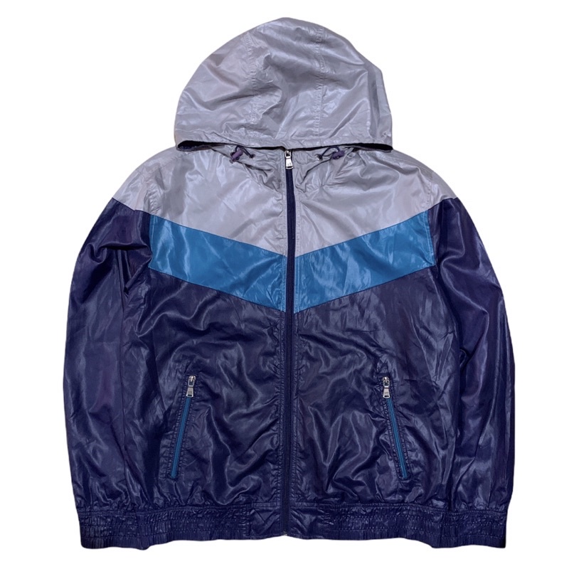 Jaket colorblock 3tone second