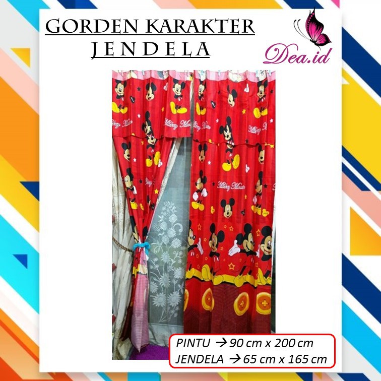 [DEASTORE] [JENDELA] KORDEN/HORDENG/GORDEN/HORDEN JENDELA ALL KARAKTER ANAK (1KG=10PCS)