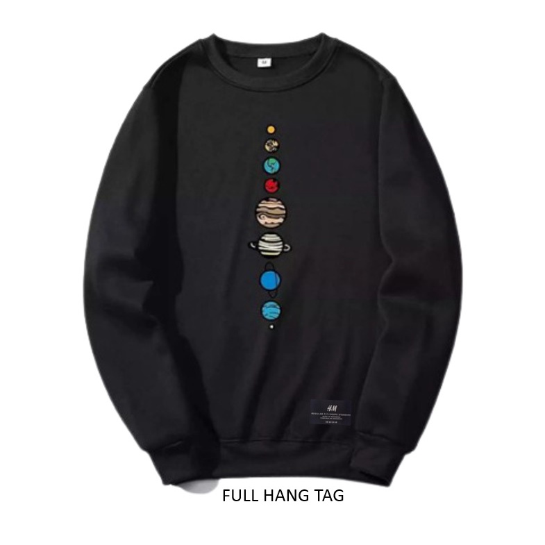 Crewneck Pria NASA Planet / Crewneck Nasa US Planet Global Premium Terbaru