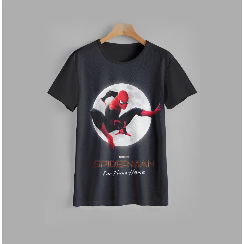 Kaos Anak anak Spiderman v2 keren 3D Baju Anak Spiderman 3D Pakaian Anak