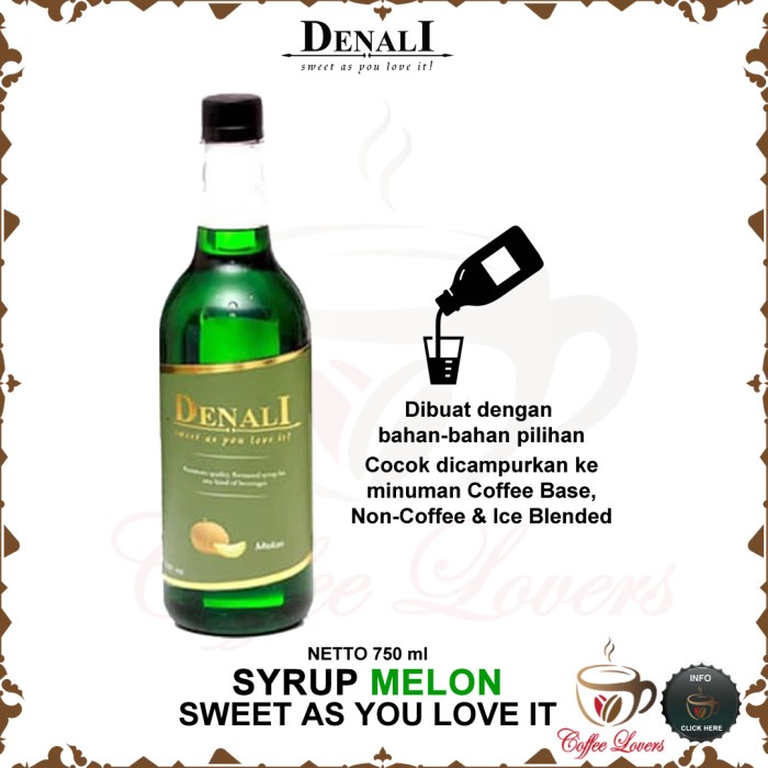 

DENALI SYRUP SIRUP DENALI UK RASA MELON PROMO