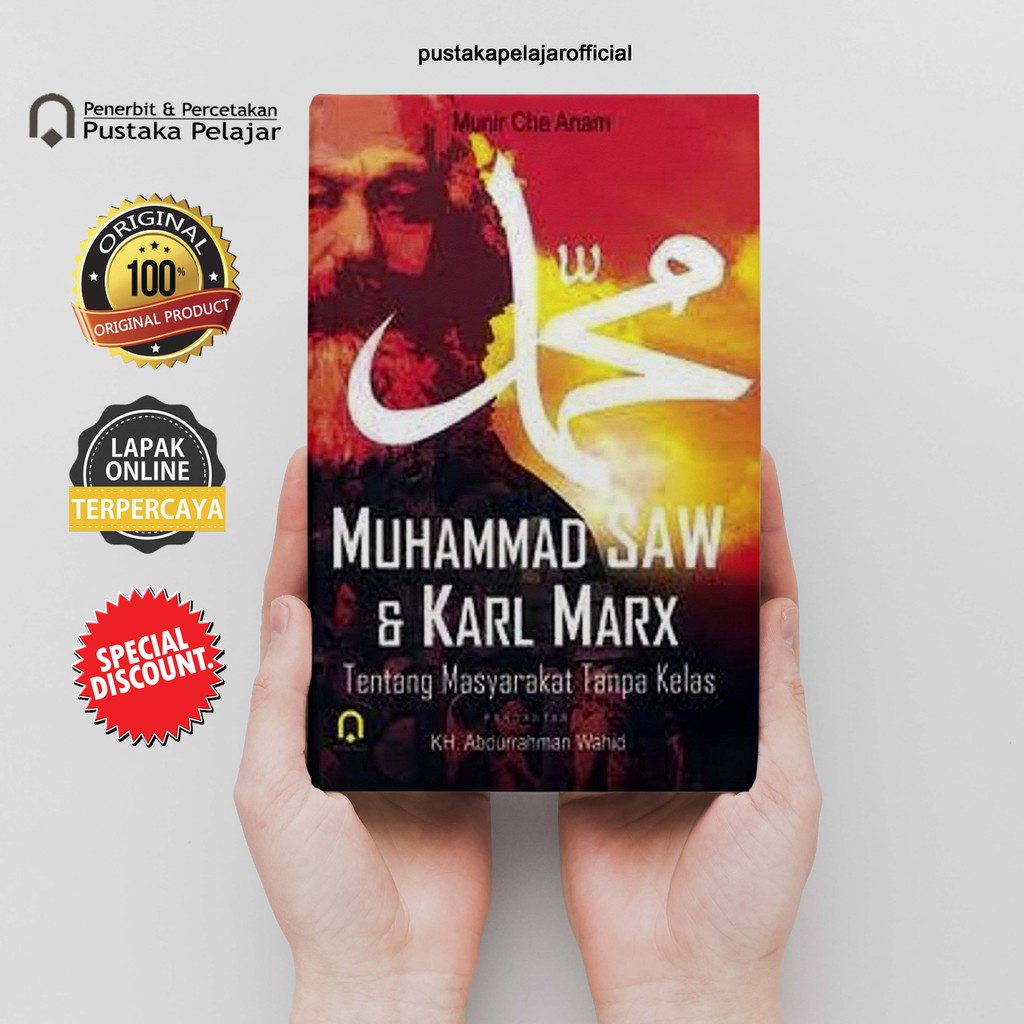 BUKU MUHAMMAD SAW & KARL MARX / MUNIR CHE ANAM / PUSTAKA PELAJAR