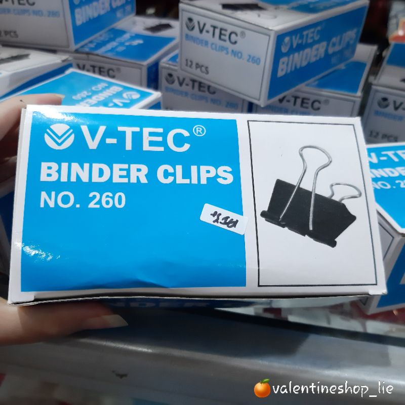 

V-TEC binder clips No.260