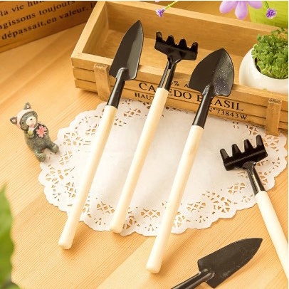 SKOP MINI / SEKOP 1SET ( ISI 3 ) / One Set Sekop Garpu Cangkul Mini 3in1 / Alat Berkebun / Garden Tools Mini