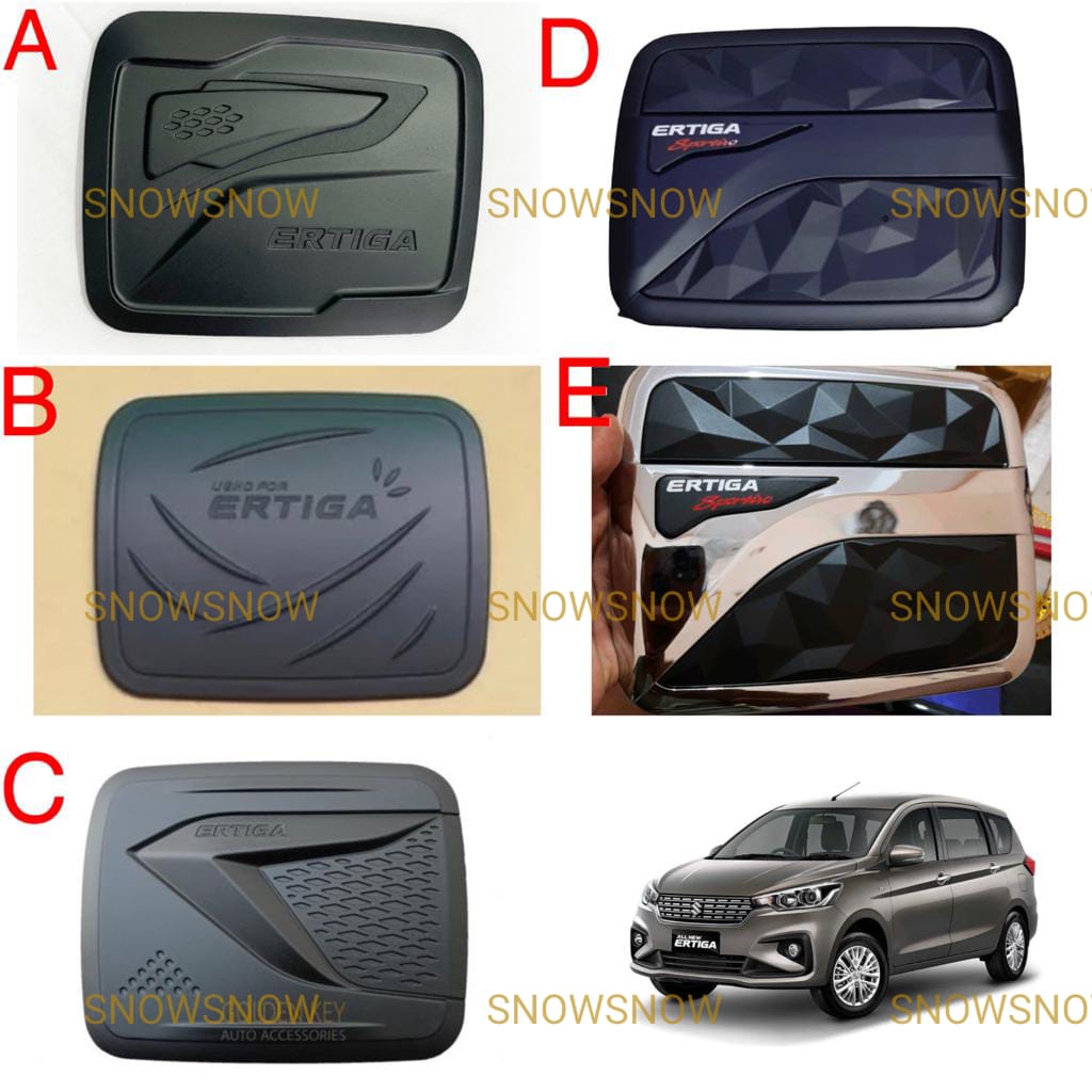 Tank Cover All New Ertiga 2018 2022 up Diamond Bestivo Crosstivo Hitam