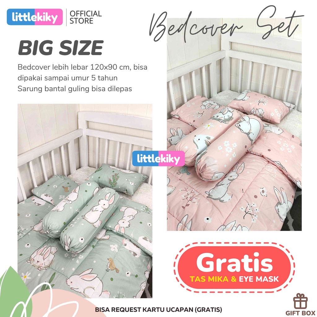 KASUR BAYI / SELIMUT BAYI / BED COVER BAYI / BANTAL BAYI / BEDCOVER BAYI SET LENGKAP