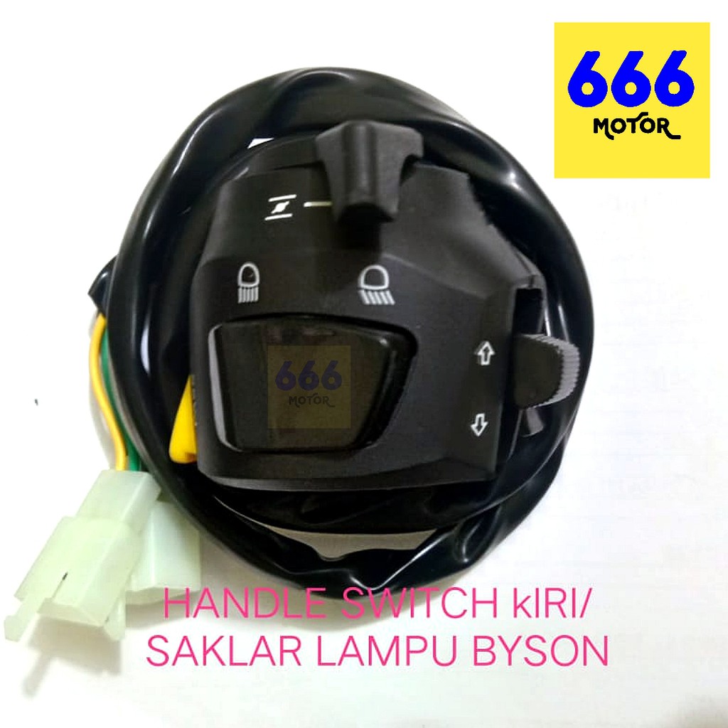 666MOTOR HOLDER SAKLAR KIRI LH YAMAHA BYSON