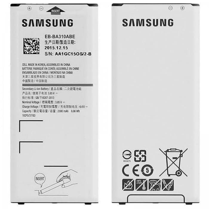 BATERAI SAMSUNG GALAXY A310/A3 2016