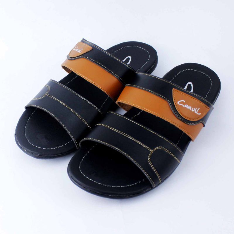 HOT PRODUCT / SANDAL KULIT PRIA / SANDAL JEPIT TERBARU / SANDAL PRIA - ANAMEX-6