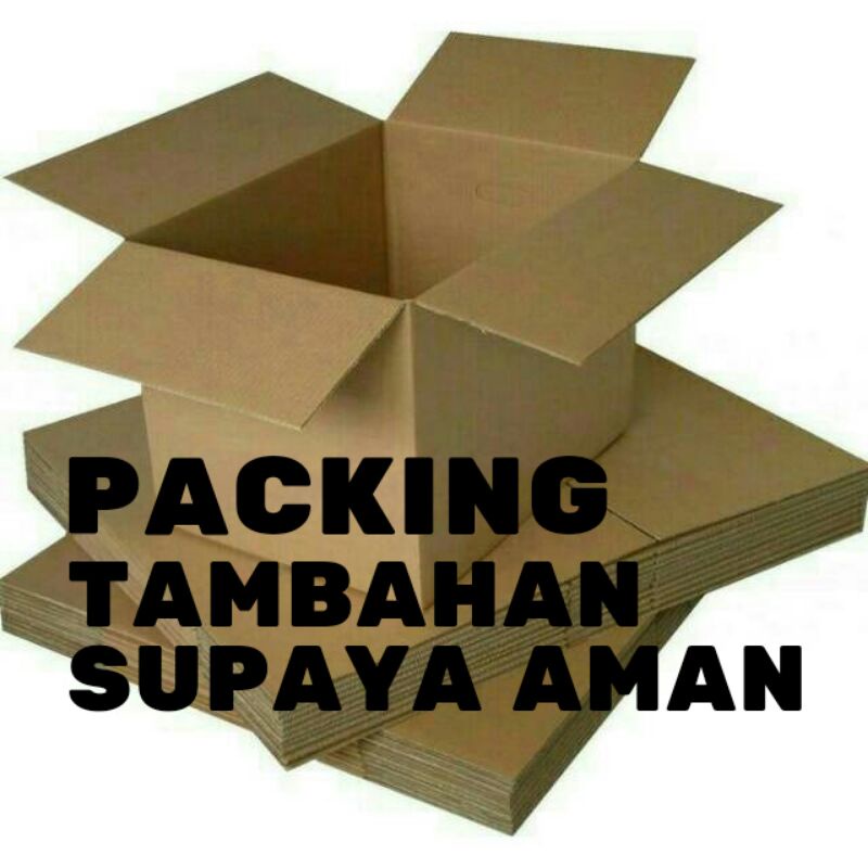 

DUS KARDUS (1 KOTAK = 1 PCS) TAMBAHAN PACKING SUPAYA AMAN SAAT PENGIRIMAN UNTUK BARANG MURAH PECAH, RETAK, RENTAN, DLL TERMURAH TERBAGUS TERAMANAH