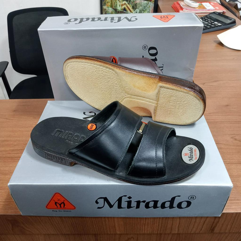 Mirado 008 sandal slide pria kulit asli classic series sandal pria mirado kulit asli original