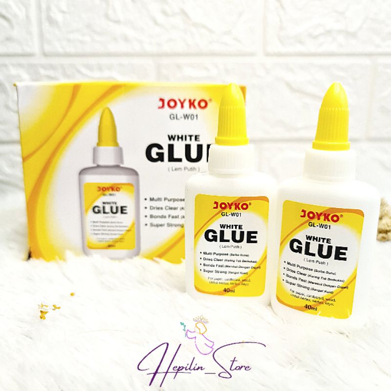 

White Glue Joyko GL-W01 / Lem Putih Cair Joyko / Lem Kantor / Lem Sekolah / Liquid Glue