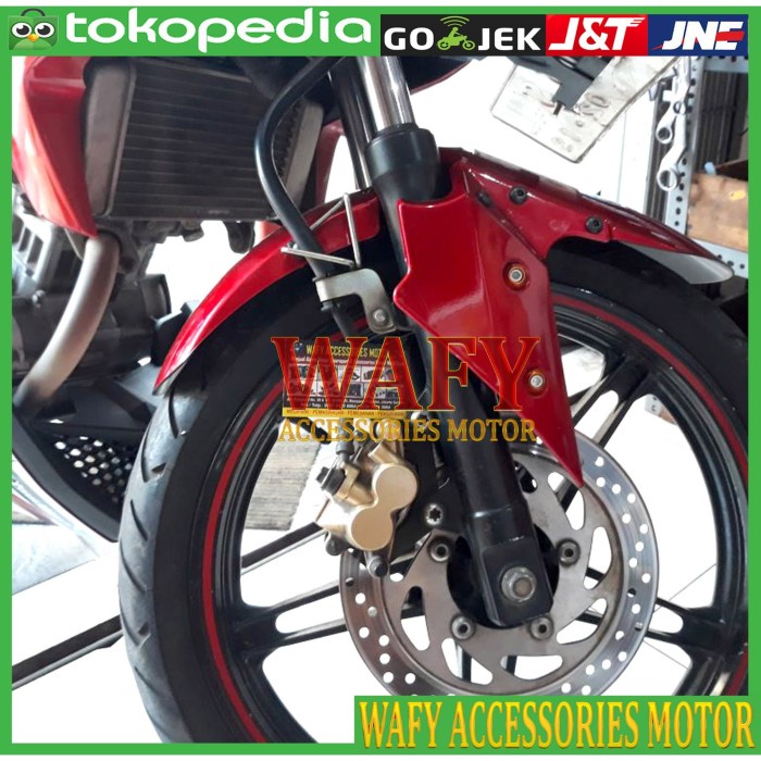 Motor-Spakbor- Spakbor Ninja New Vixion Model Transformer+ Breket - Biru -Spakbor-Motor.