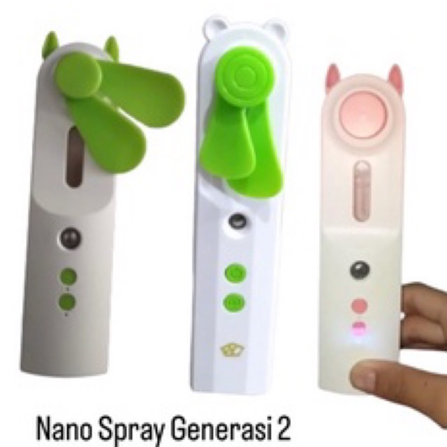 READY Siap Kirim fyc nano spray Generasi 2 2in 1 nano kipas