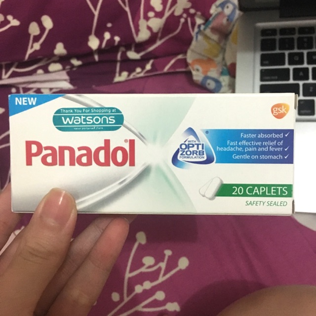 Panadol biru singapore 20 caplets