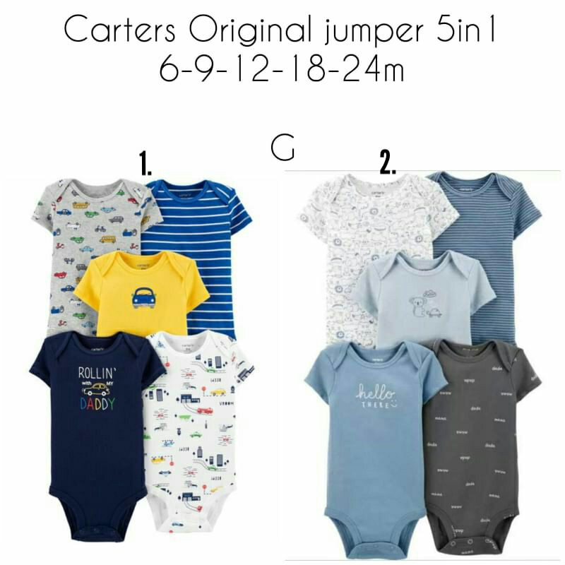 Jumper bayi 5in1/ jumper bayi import lucu/ Baby jumper/ baju bayi import