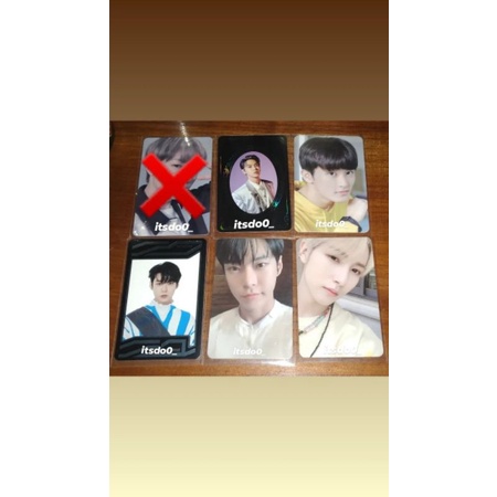 Photocard Doyoung Yearbook yb Universe card uc Mark ncit photoframe day Renjun hello ver