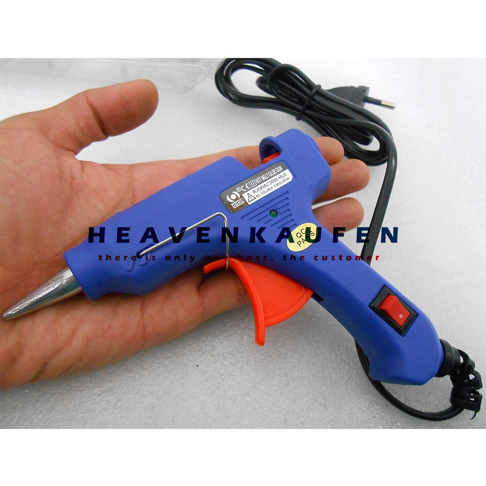 Lem Tembak / Glue Gun Kecil Merk DGHL Untuk Lem Stick Diameter 7 s/d 7,5 mm