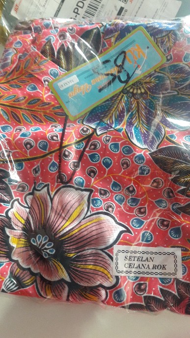 Stelan Jumbo Ll Kencana Ungu Label Biru Ukuran Jumbo