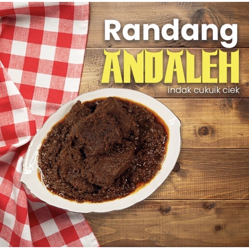 

Rendang Daging 250gr isi 5-6 potong daging