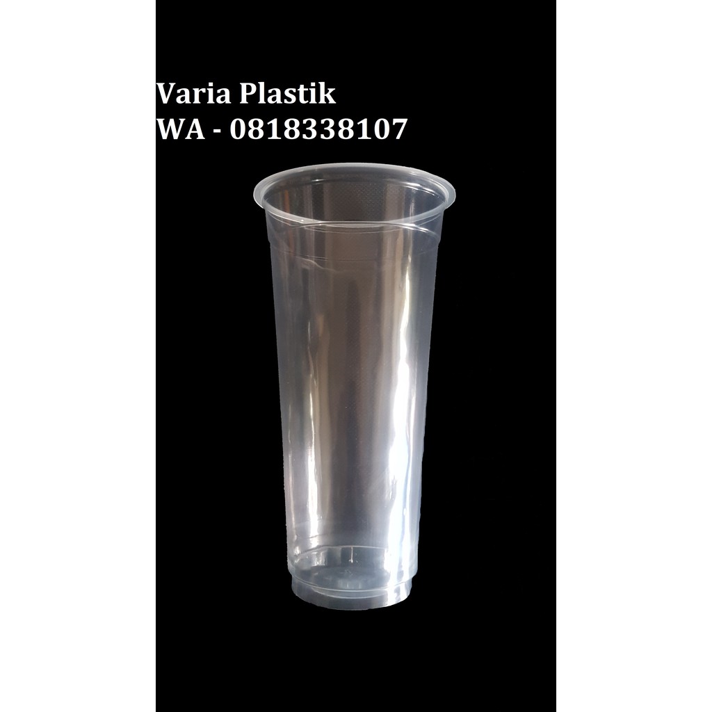 Gelas Plastik 22 oz / Cup Plastik 22 0z (Tanpa Tutup)
