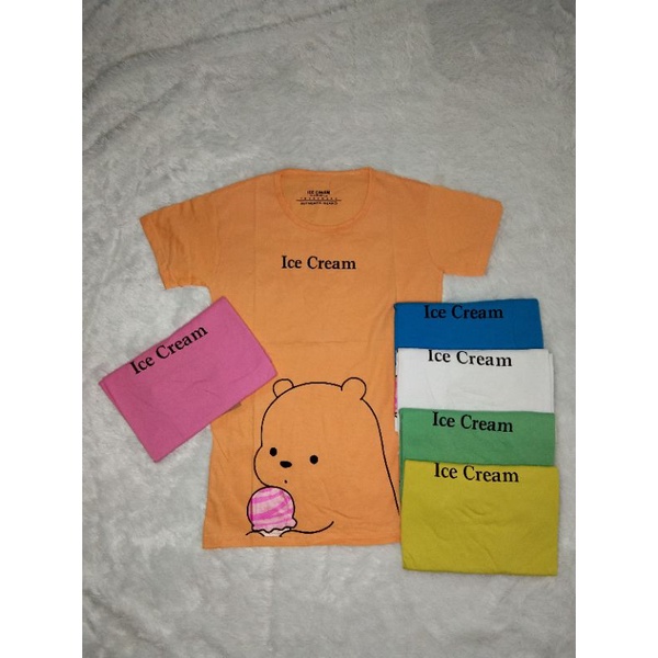 KAOS WANITA ICE CREAM