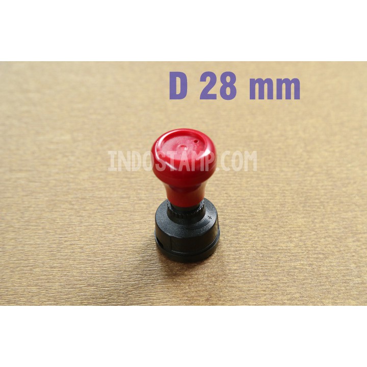 

gagang stempel D28 diameter 28mm automatic 2CM flash stamp handle original gratis ongkir xtra