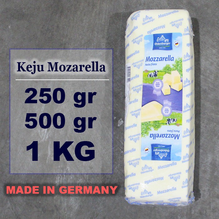 

Keju Oldenburger Mozzarella 250gram