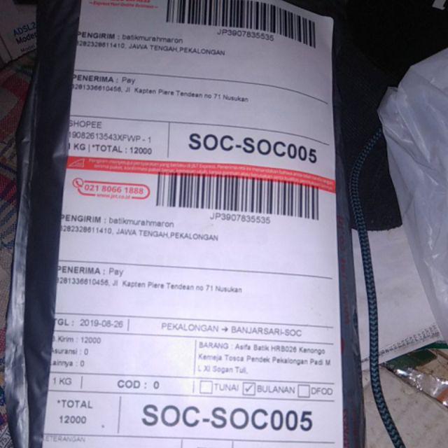 Asifa Batik Hrb026 Kenongo Kemeja Tosca Pendek Pekalongan Padi M L Xl Sogan Tulis Halus Kemeja Batik