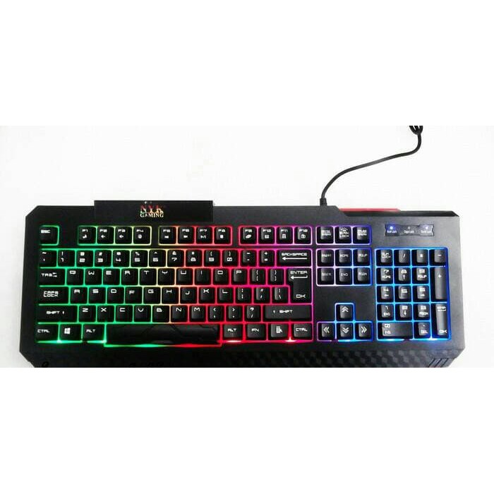 Keyboard Gaming NYK K-03 Rainbow LED