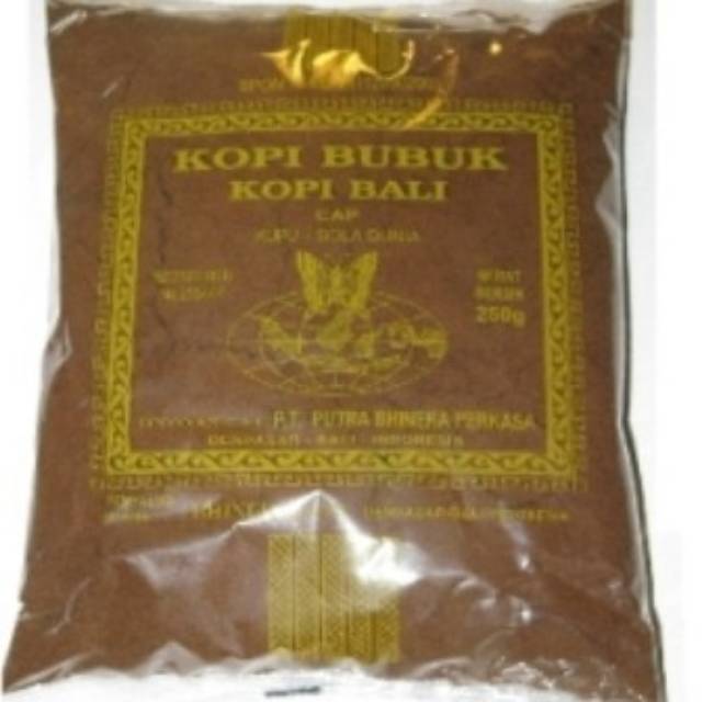 

Kopi Bali Cap Kupu Bola Dunia