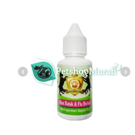 Obat Batuk Flu Herbal Anjing Kucing 30 Ml Shopee Indonesia